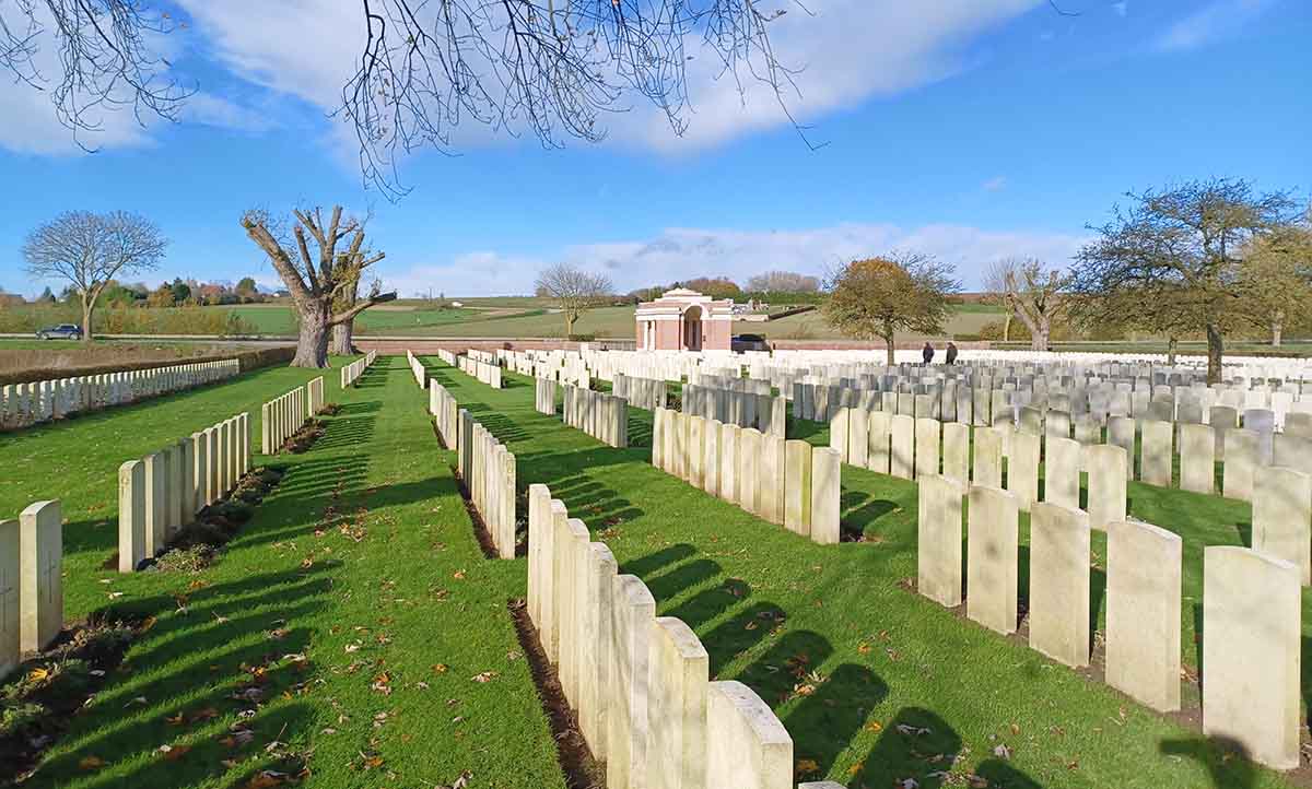Burial Service for Private Robert Leonard Lock, 12th Battalion The Durham Light Infantry