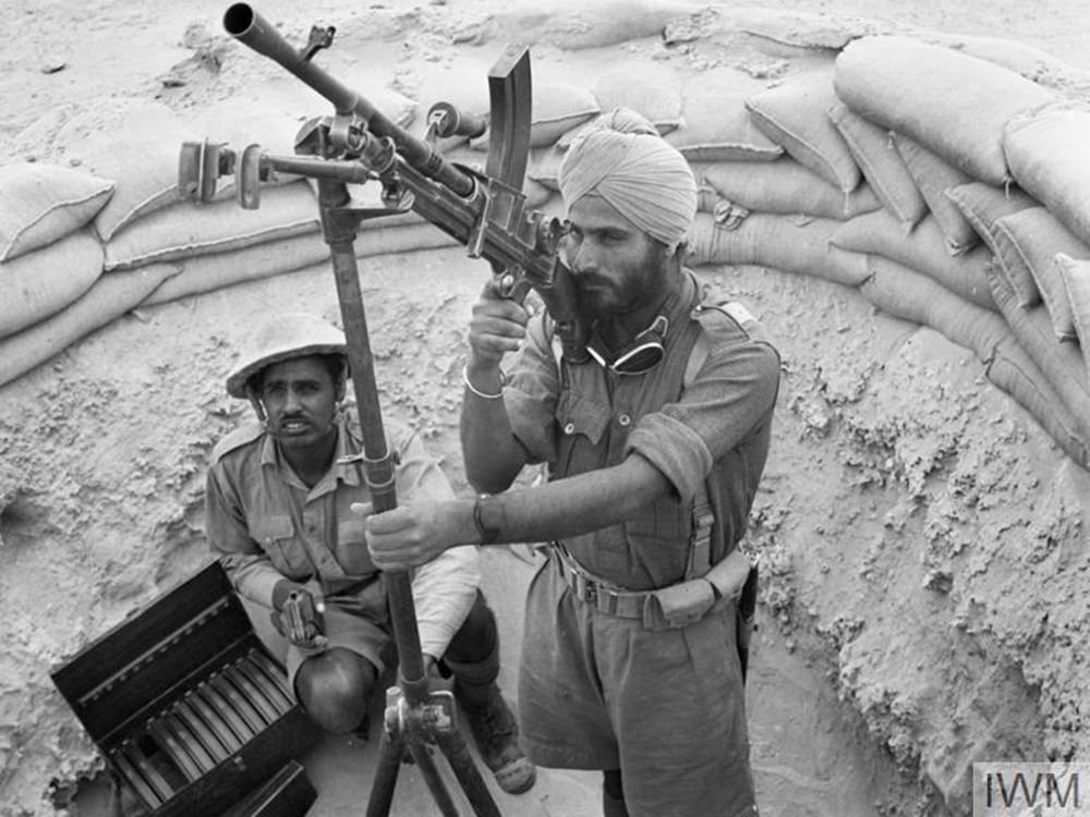 Indian forces in North Africa © IWM (E 2502)