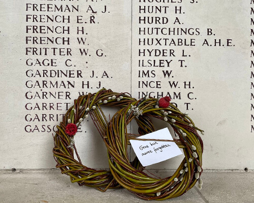 CWGC biodegradable wreath