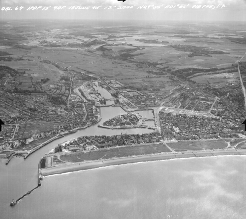 The port of Dieppe