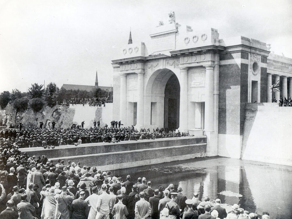 Unveiling of the Menin Gate