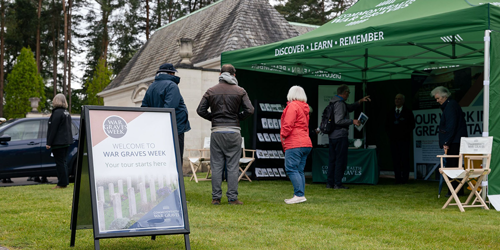 War graves week tour