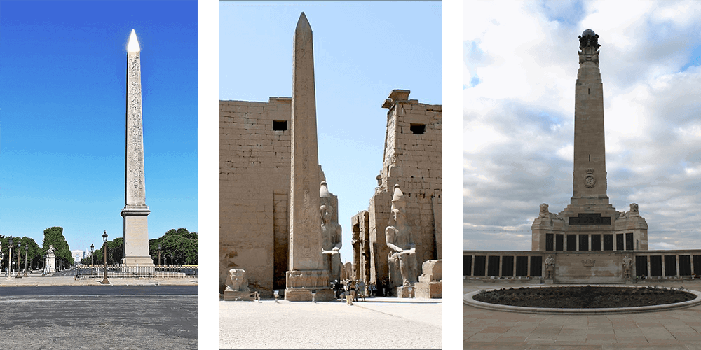 Types of obelisks