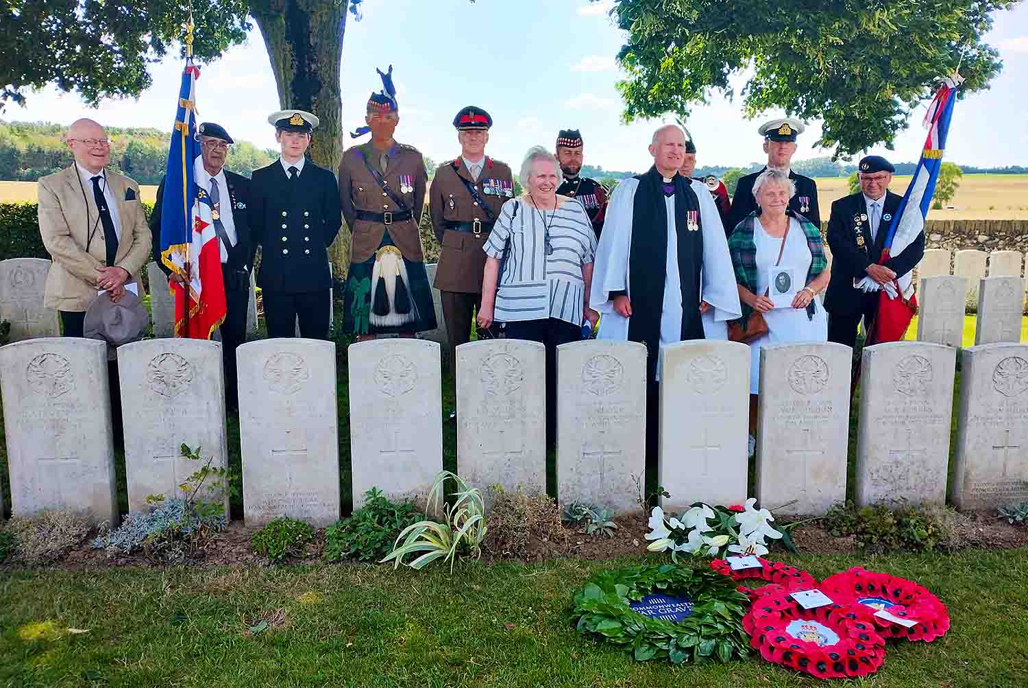 Scottish sergeant's grave identified and marked after 108 years