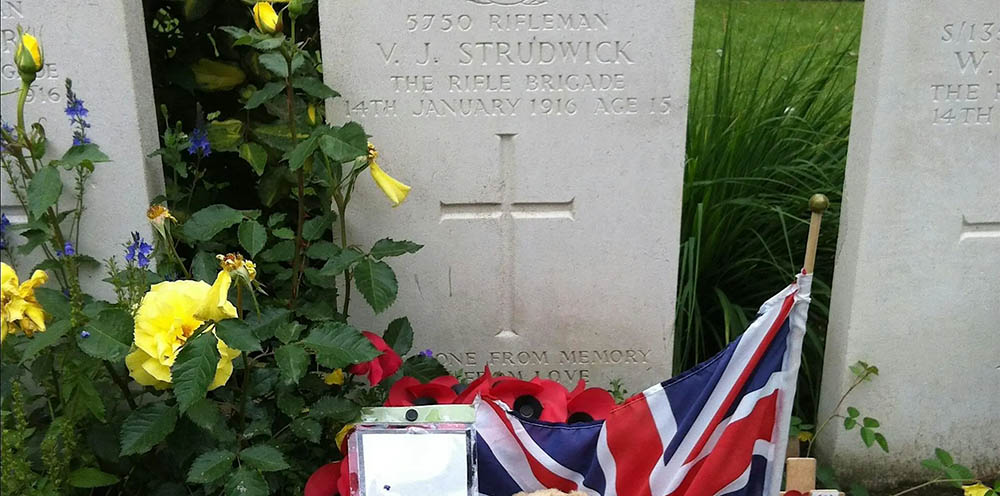 Talk: the story of 15 y/o Valentine Strudwick