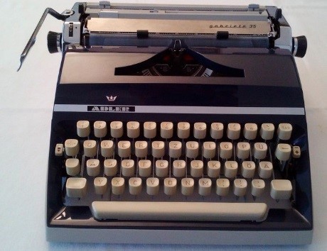 An Adler Typewriter