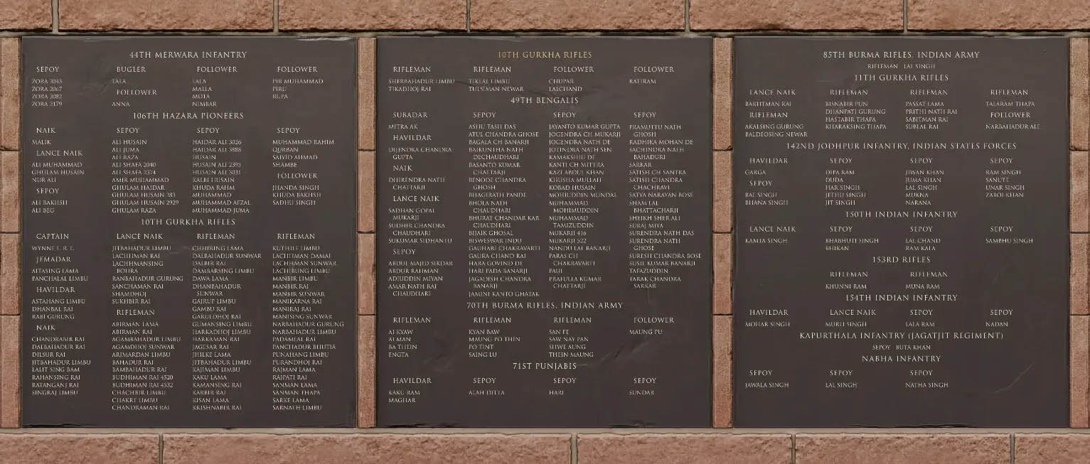 BASRA MEMORIAL DIGITAL NAME PANELS